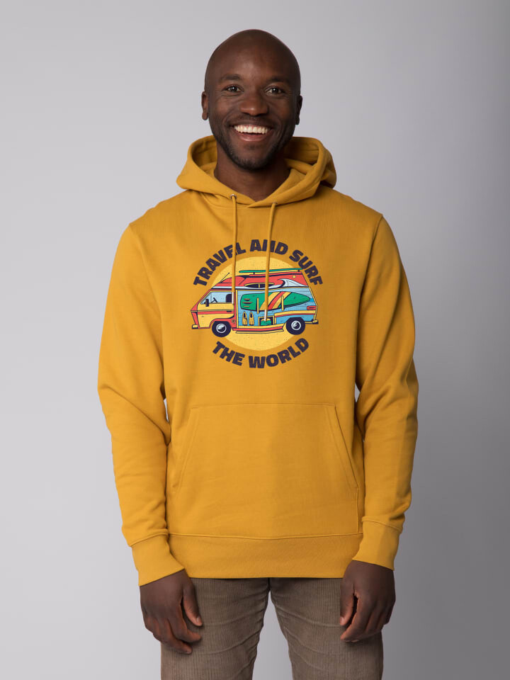 

Толстовка wat Apparel Sweatshirt Travel and surf, цвет Ochre