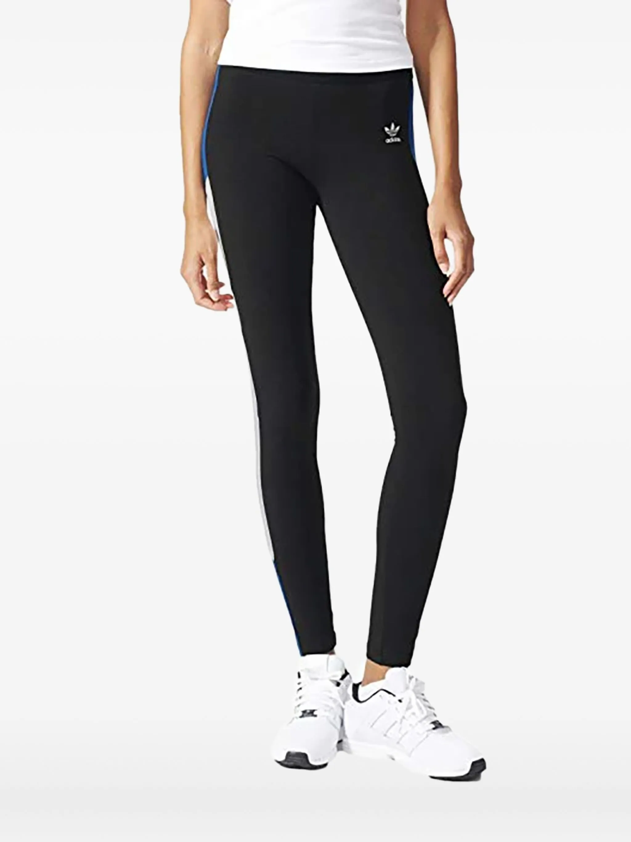 

Легинсы со вставками Adidas, черный