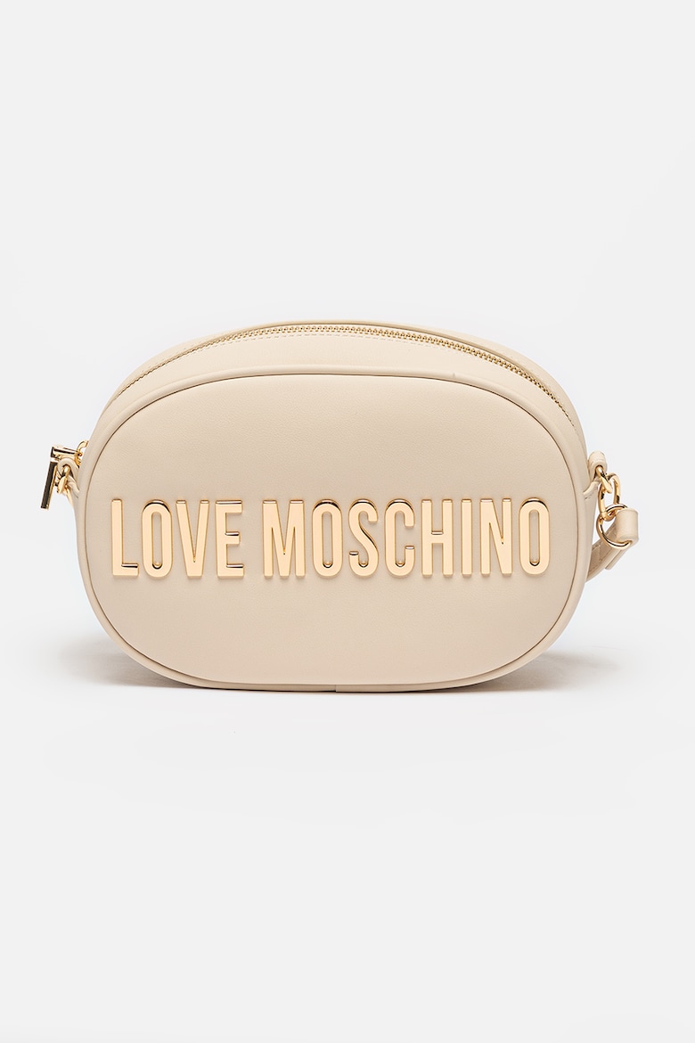 

Сумка из экокожи с логотипом Love Moschino, белый