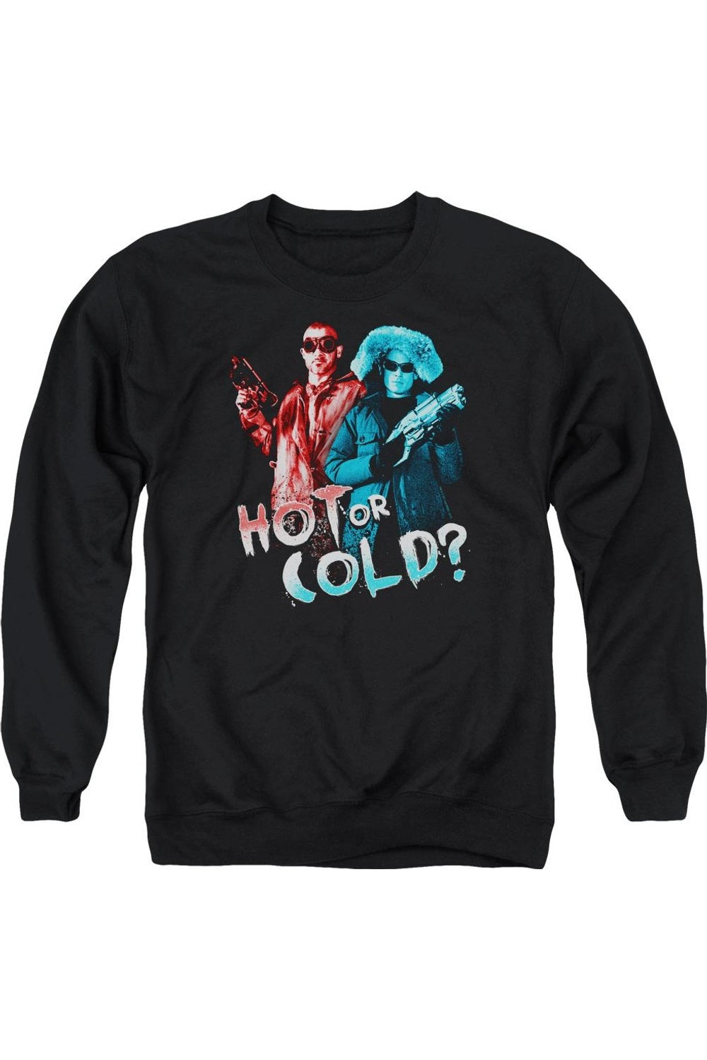 

Толстовка Arrow Hot Or Cold для взрослых с круглым вырезом Gildan, черный