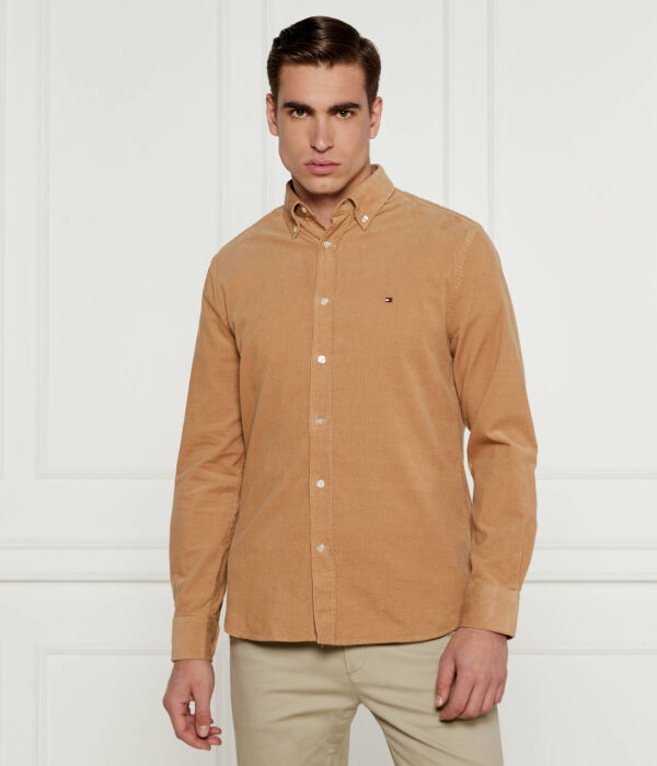 

Рубашка мужская Tommy Hilfiger Regular Fit, бежевый