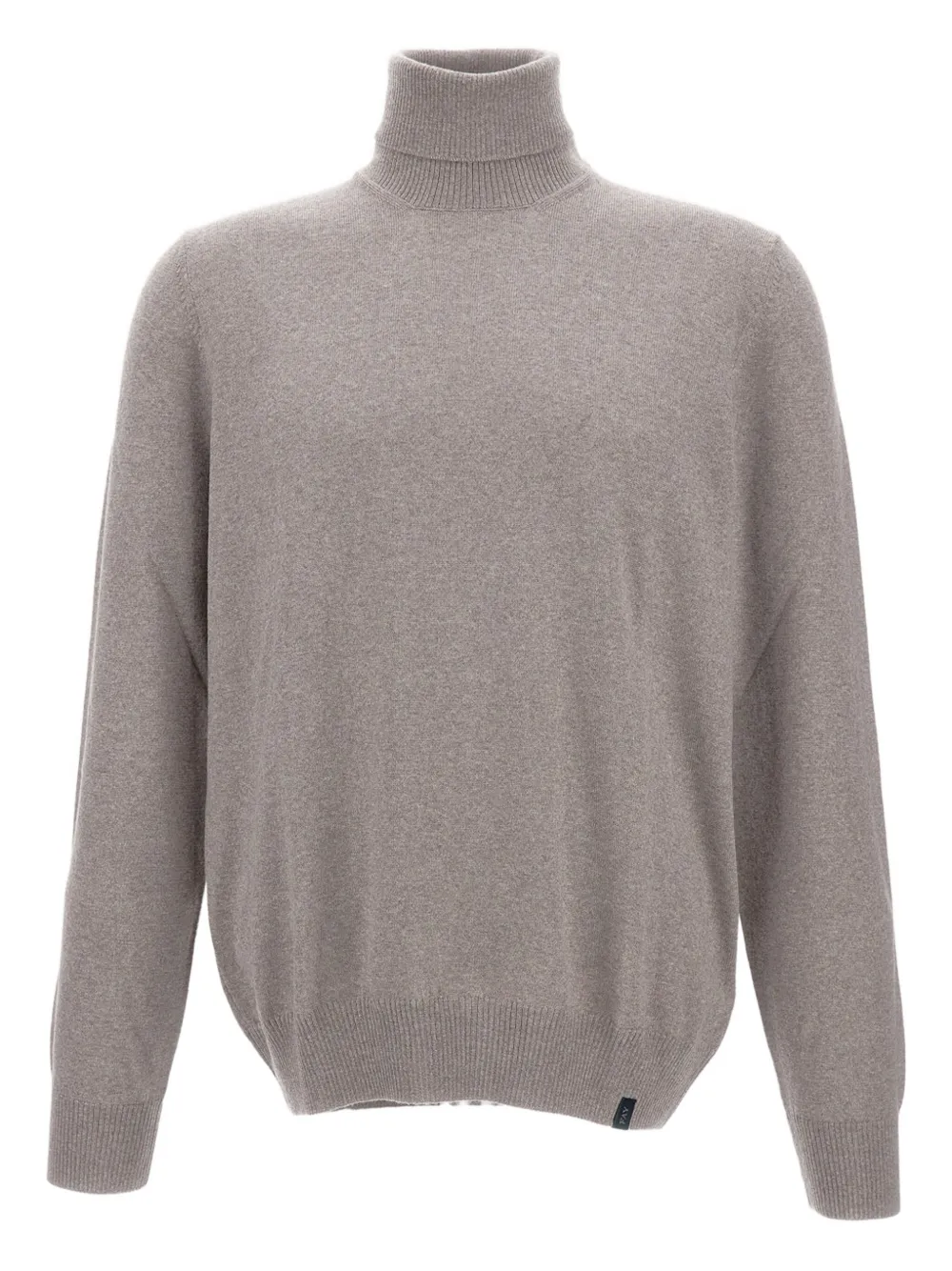 

Шерстяной свитер с высоким воротом Fay, серый
