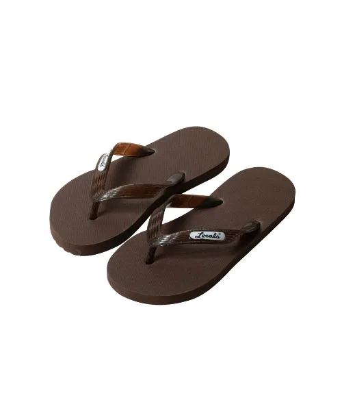 Унисекс пляжные сандалии Kinetics SOLID SOLE коричневые