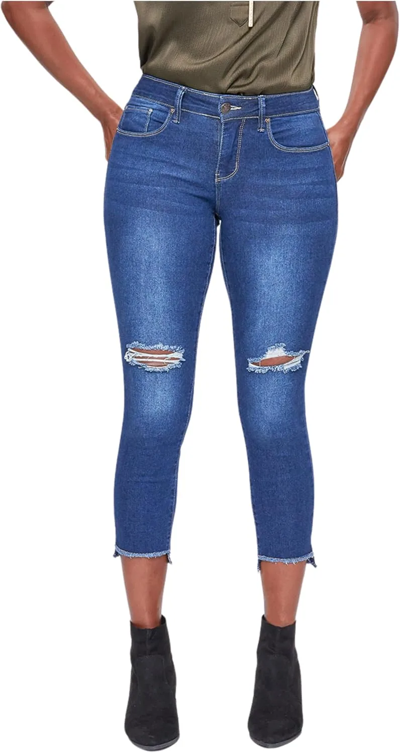 

Royalty For Me женские джинсы с завышенной талией и рваным краем