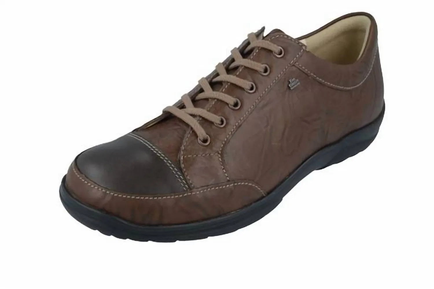 Finn Comfort Мужские кожаные туфли Alamo цвета Kastanie/cigar