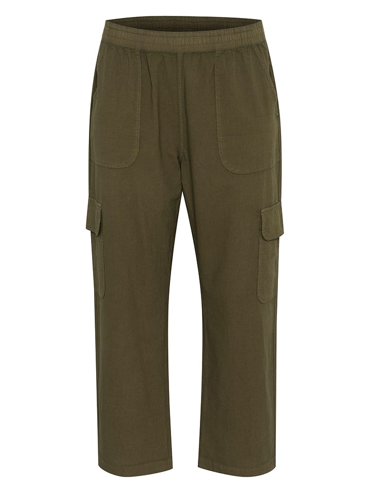 

Брюки-Карго KAFFE curve, хаки