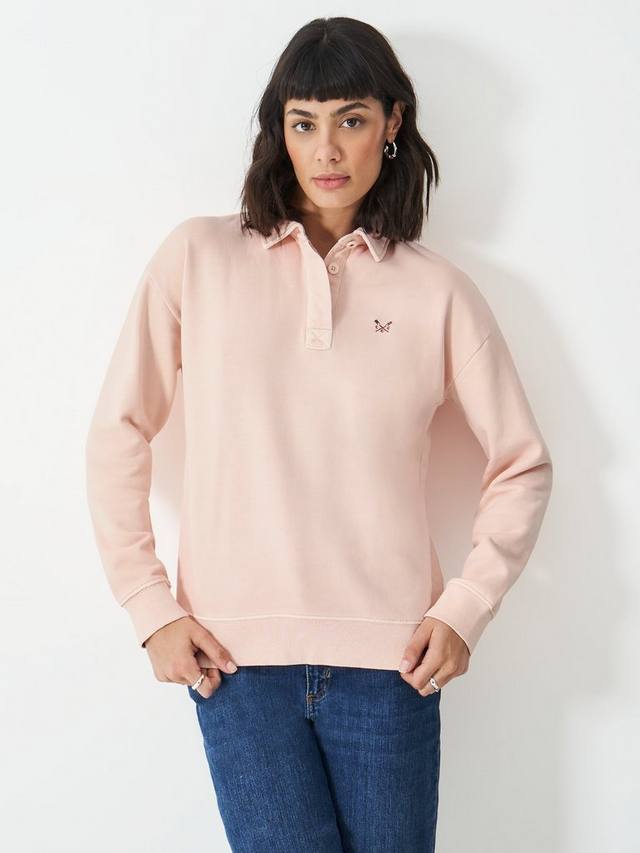 

Толстовка для регби Crew Clothing, цвет Pastel Pink