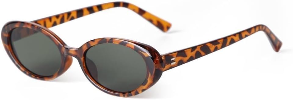 

Овальные солнцезащитные очки UV400 для женщин, зеленые, розовые, с леопардовым принтом, разноцветные, коричневые, для занятий спортом на открытом воздухе, бега и езды на велосипеде Generic, C7