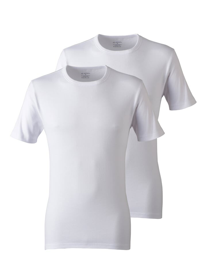 

Футболка Jockey Shirts Modern Classic Round Neck 2 Stück, белый