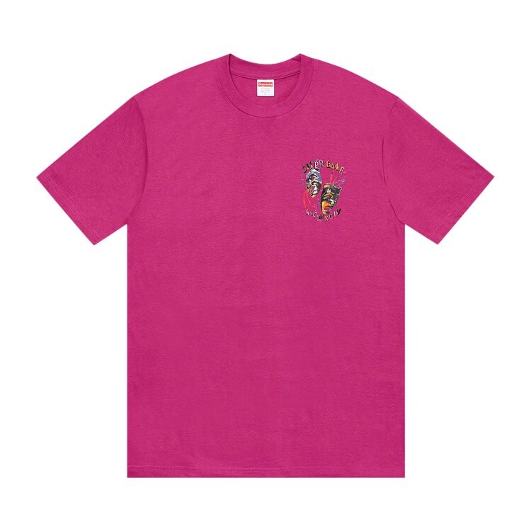 

Футболка Supreme Laugh Now Tee, розовый