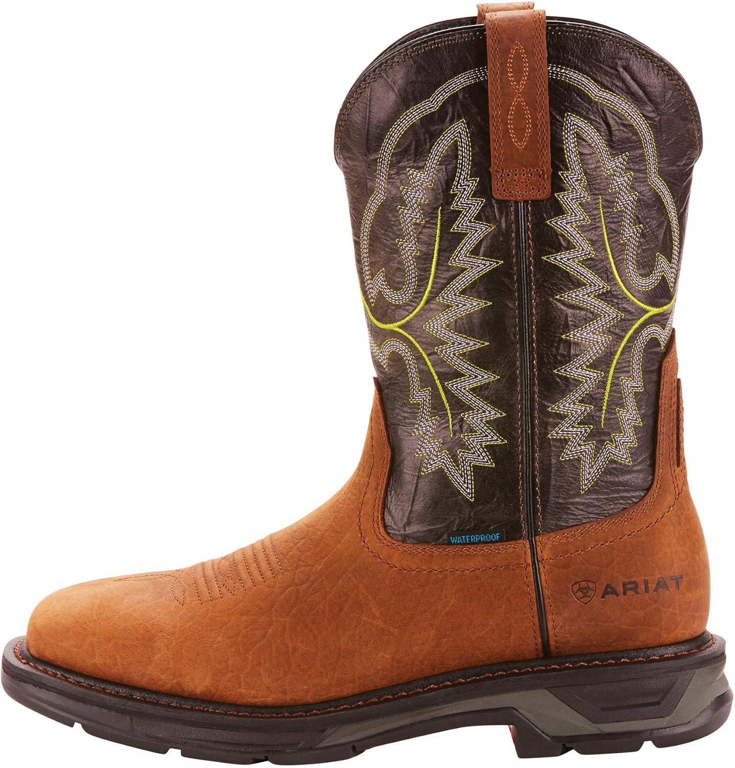 Мужские ботинки Ariat WORKHOG XT H2O, коричневый — фото 3