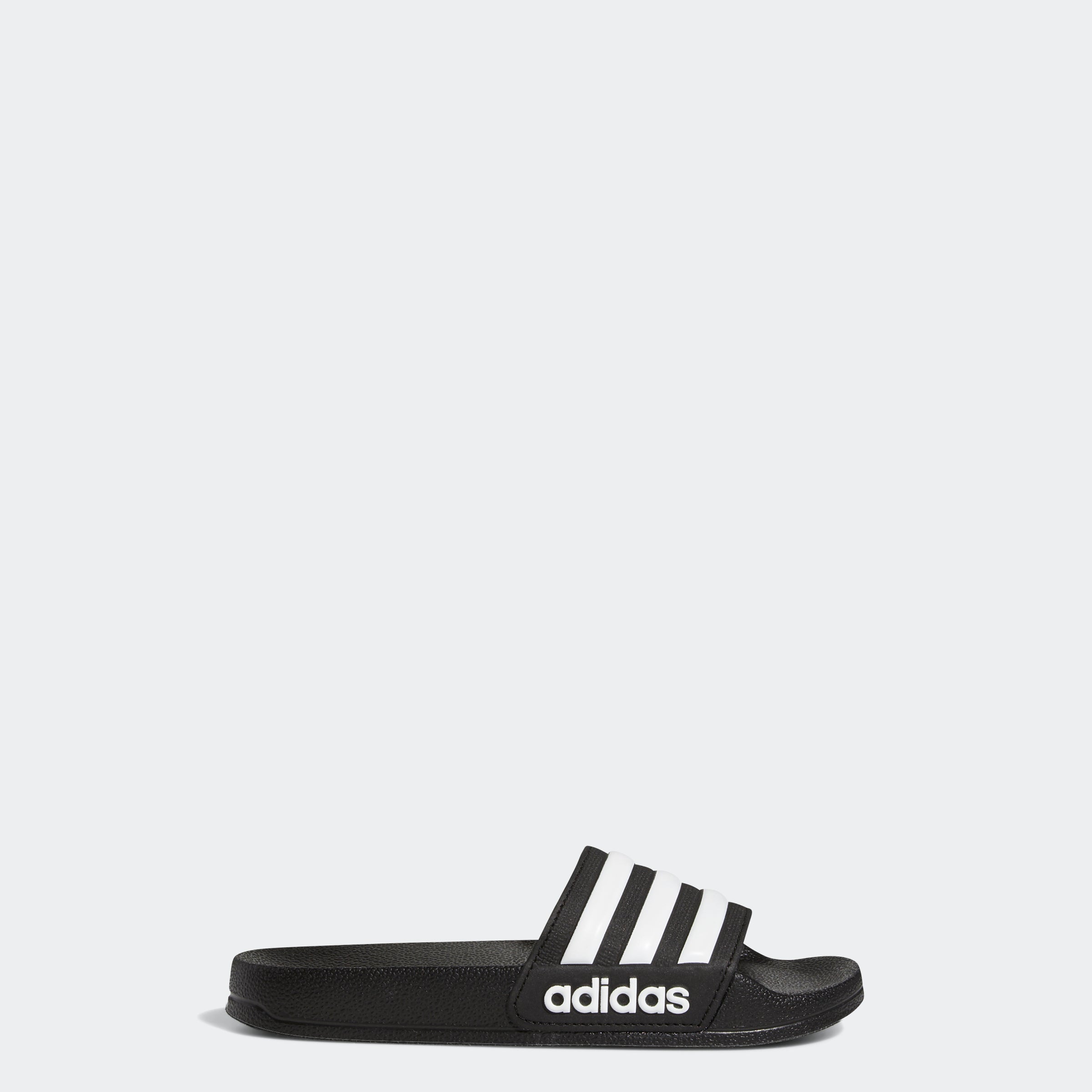 

Детские сланцы Adilette для душа Adidas, черно-белый
