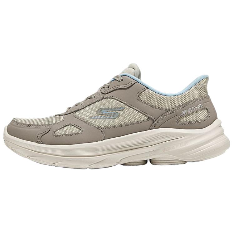 

Go Walk 8 легкие низкие кроссовки для ходьбы женские taupe Skechers, синий