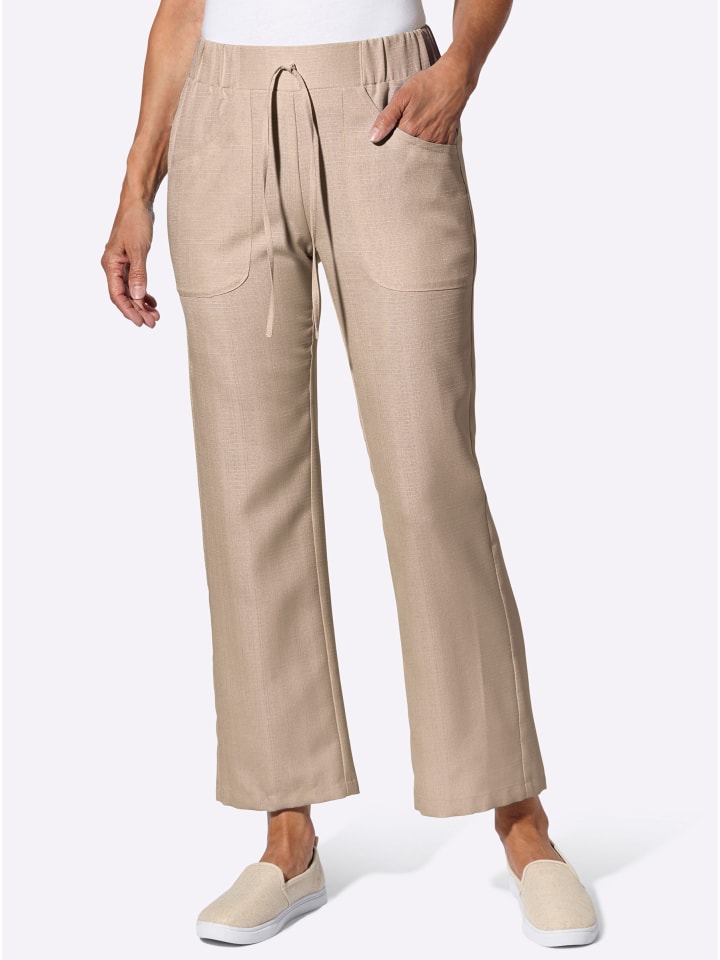 

Тканевые брюки Sieh an!, бежевый