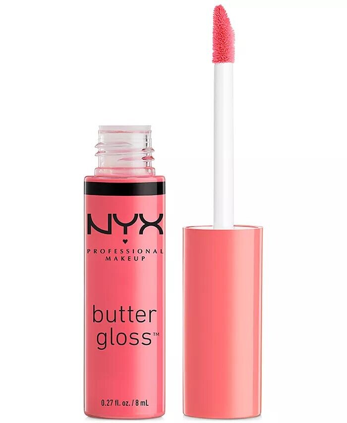 

Антипригарный блеск для губ Butter Gloss Nyx Professional Makeup, цвет Peaches and Cream