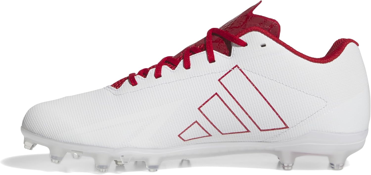

Мужские кроссовки Adidas Adizero Electric.2 для американского футбола, белый/красный