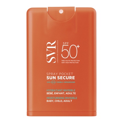 

Карманный спрей Sun Secure Spf50+ Солнцезащитный крем 20 мл Svr