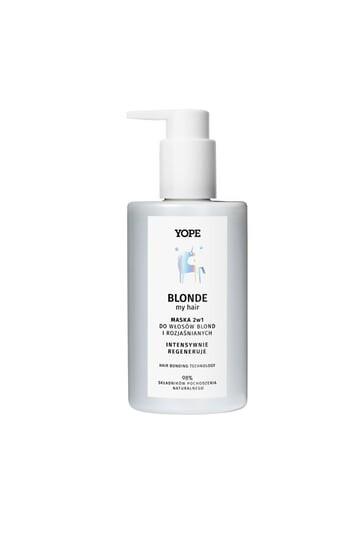 

Маска 2 в 1 для светлых и осветленных волос, 300 мл Yope, Blonde My Hair