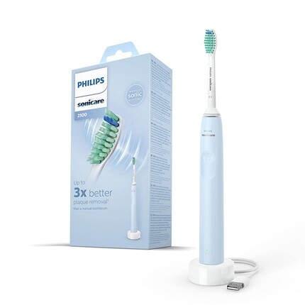 Электрическая зубная щетка Philips Sonicare 2100 Series, голубой