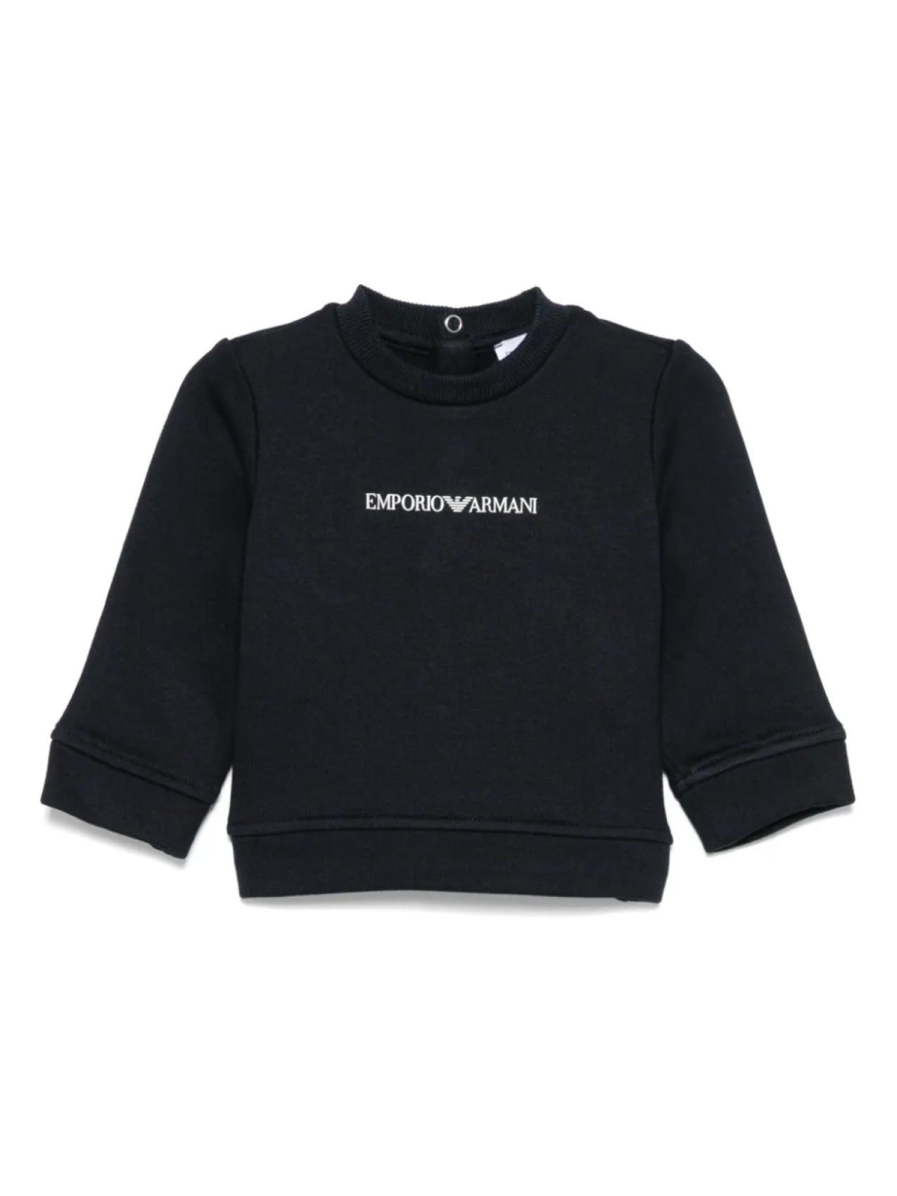 

Детская толстовка с логотипом Emporio Armani Kids, синий