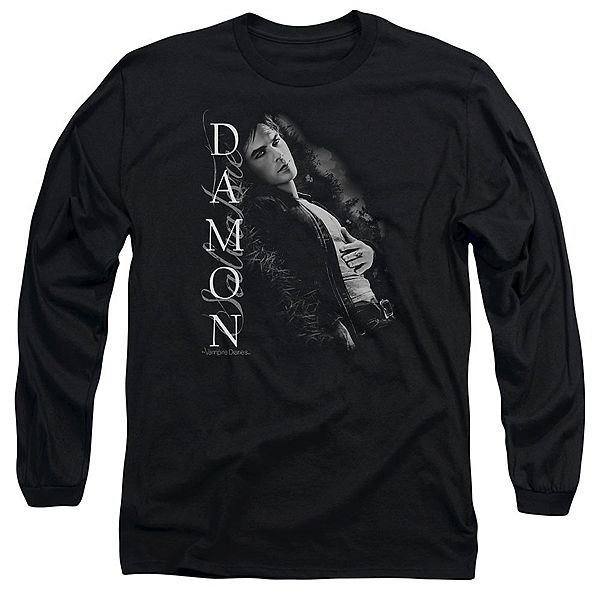 

Футболка с длинным рукавом Vampire Diaries Besides Me Licensed Character