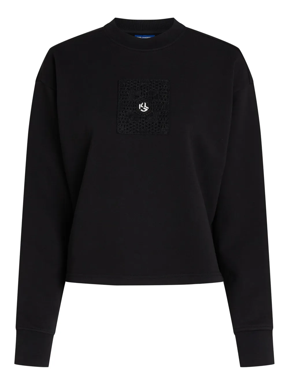 

Толстовка из органического хлопка Karl Lagerfeld Jeans, черный