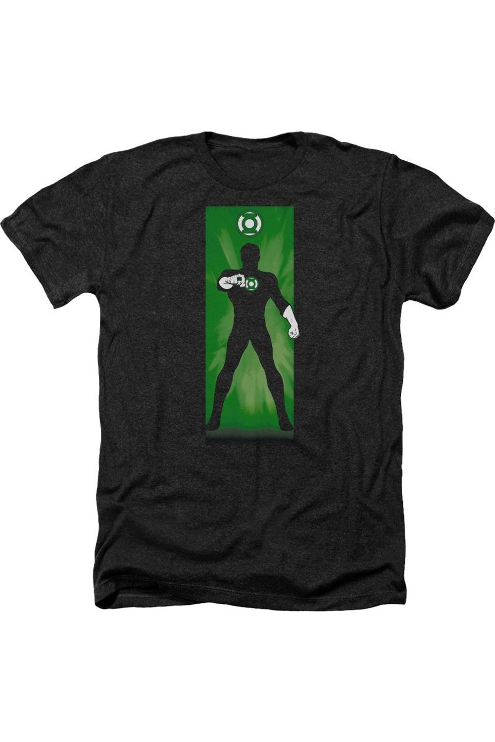 

DC Comics Green Lantern Block Adult Heather Tee / Футболка Gildan