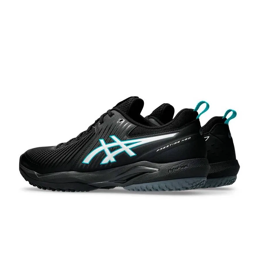 Мужские кроссовки для тенниса «Prestige Neo OC» от ASICS, (001) Black/Pure Silver — фото 3