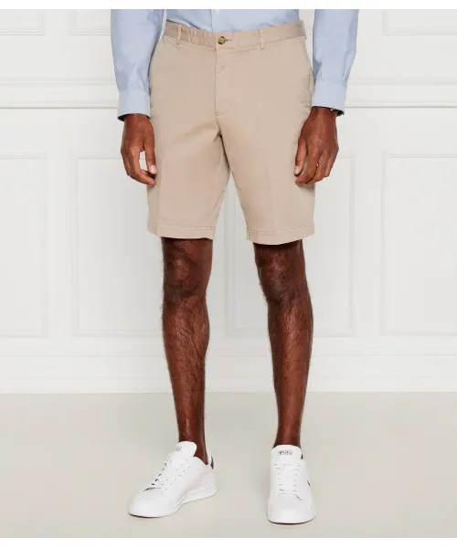 

Шорты Slim fit Boss, бежевый