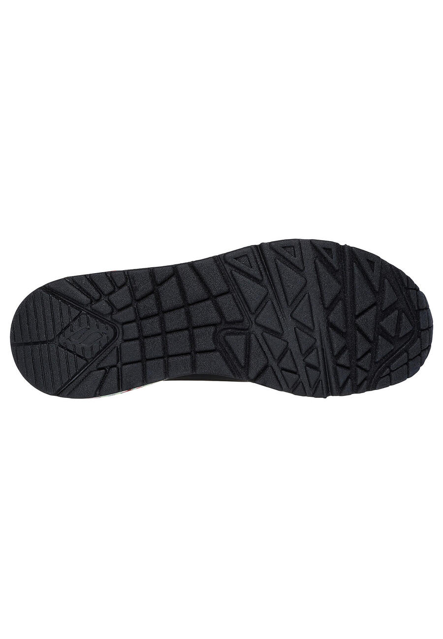 Женские кроссовки Skechers Sport Casual UNO RAVAGED LOVE 177918 BKMT — фото 4