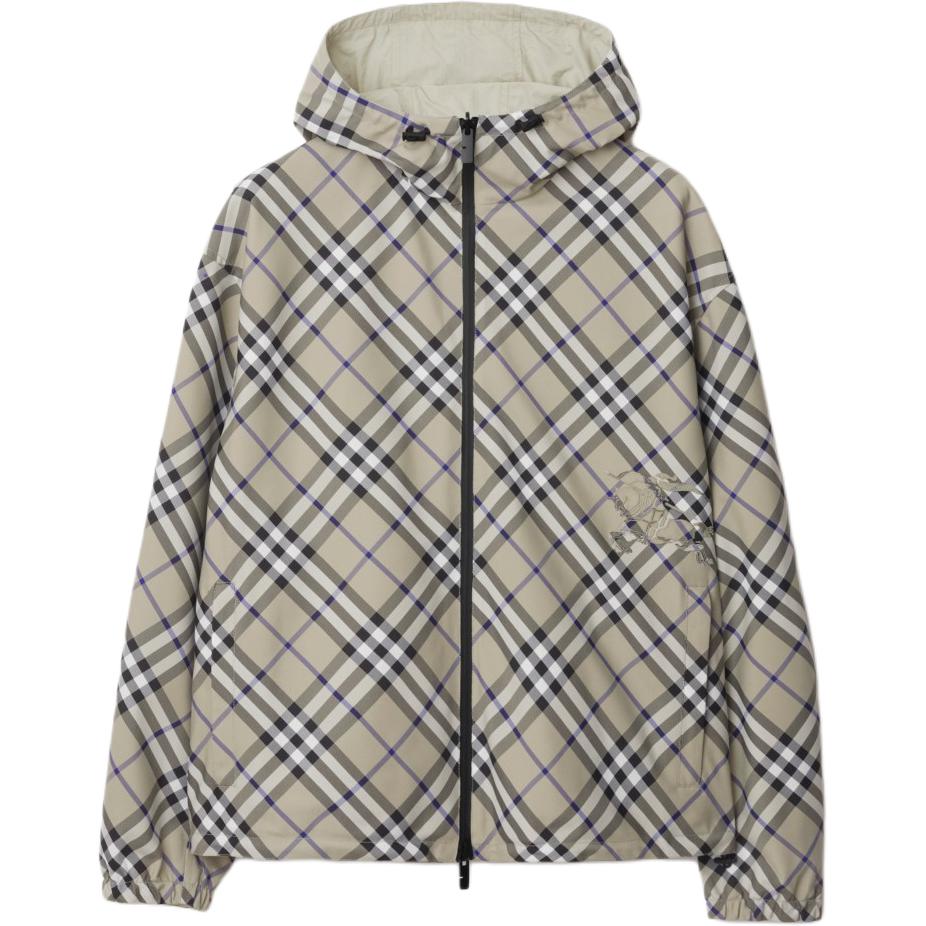 

Капюшон с клеткой Equestrian Knight Burberry, хаки