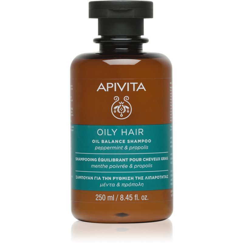 

Apivita Hair Care Oily Hair глубоко очищающий шампунь для жирной кожи головы, укрепляющий волосы и придающий им больший блеск 25 Inna Marka