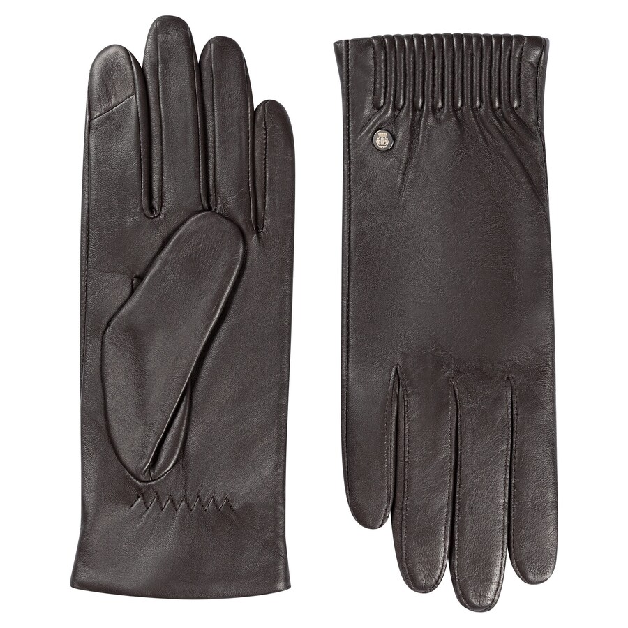 

Перчатки с закрытыми пальцами Roeckl ARIZONA TOUCH, темно-коричневый