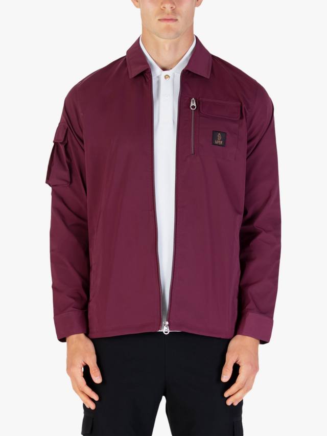 

Куртка Harrington из Вьетнама LUKE 1977, Mauve Wine