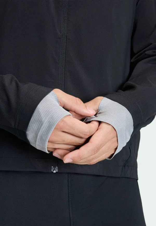 Беговая куртка Adidas Performance, Black — фото 4