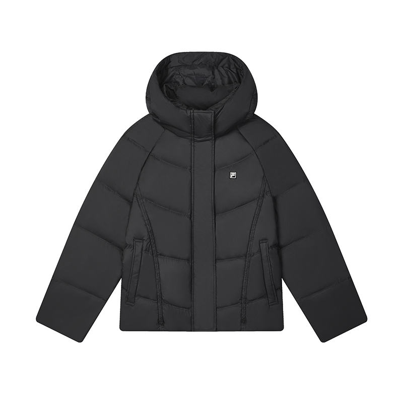 

FILA Женская пуховая куртка для активного отдыха, Jet Black