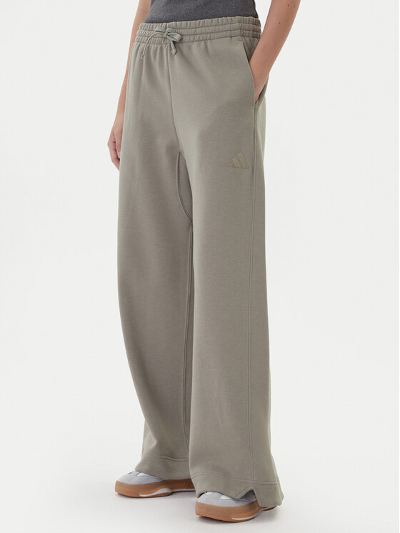

Спортивные брюки wide leg ALL SZN Fleece JY5014 Adidas, бежевый
