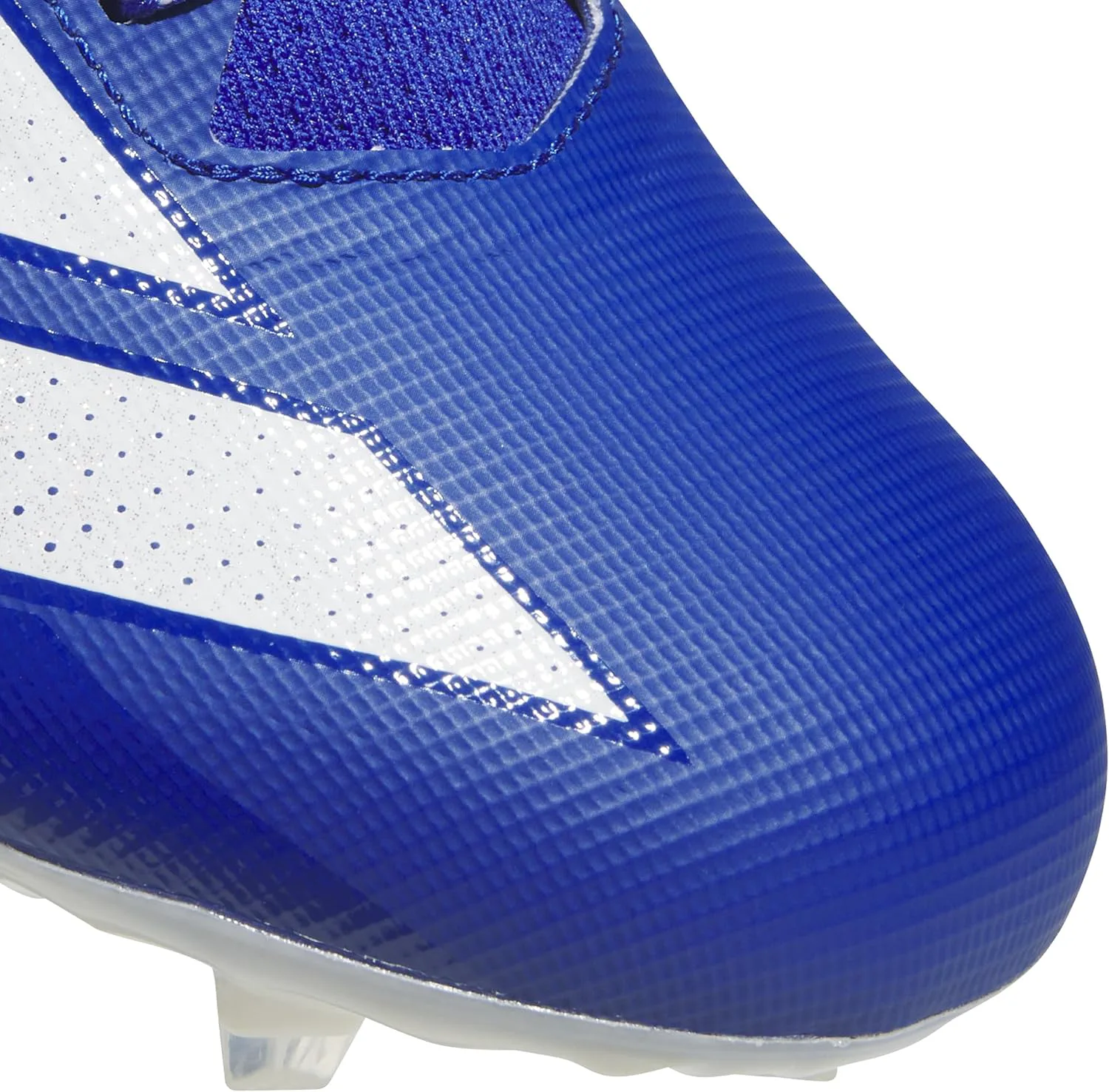 Мужские кроссовки Adidas Adizero Electric.1 для американского футбола, сине-белый — фото 4
