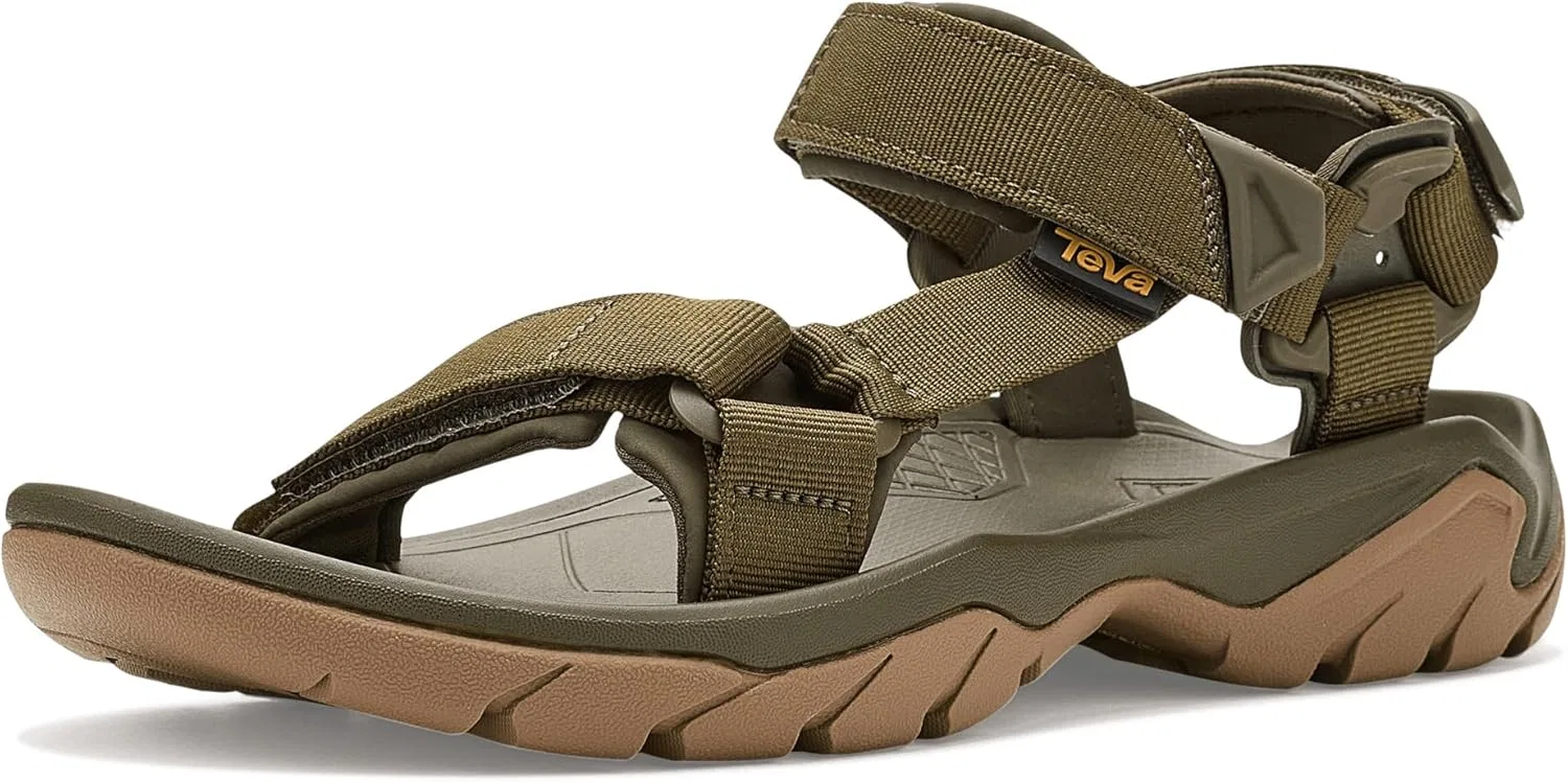 Мужские треккинговые сандалии Teva Terra Fi 5 Universal, Dark Green