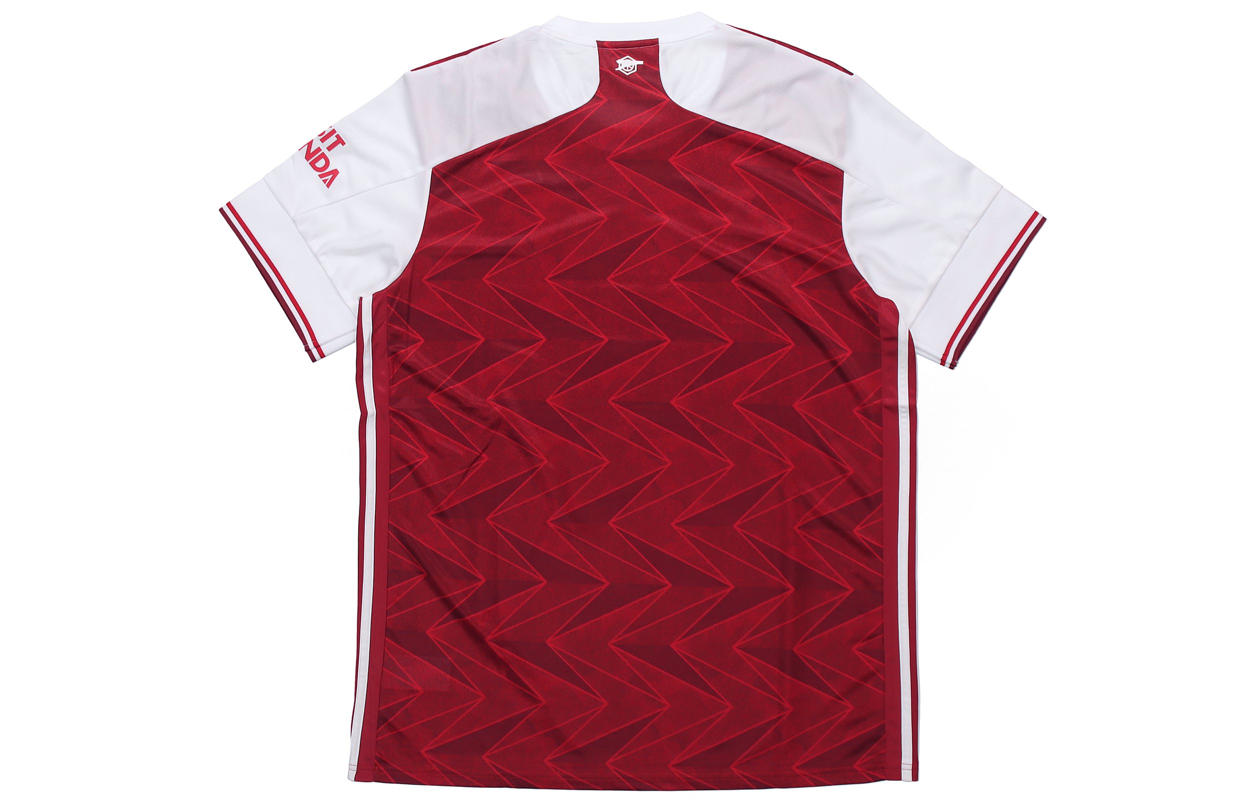 Футболка Arsenal 20/21 Аутентичная домашняя Adidas, Темный красновато-фиолетовый — фото 3