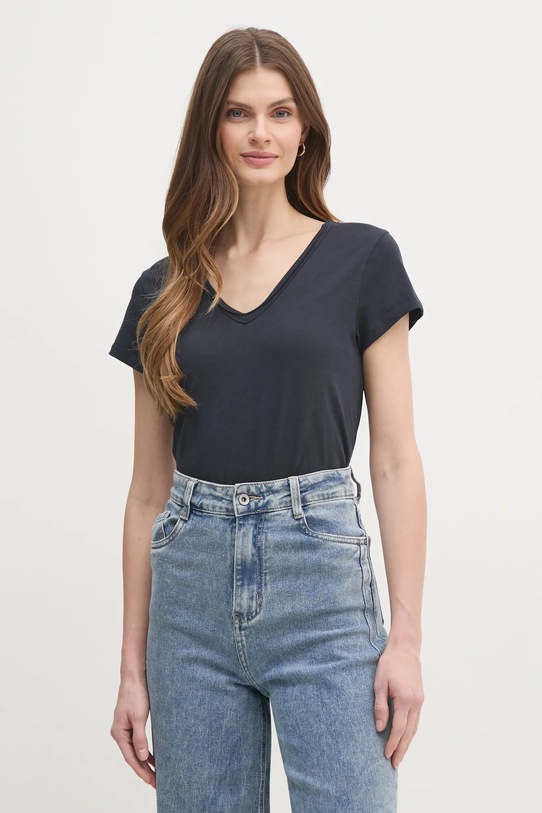 

Хлопковая рубашка Guess Jeans, розовый