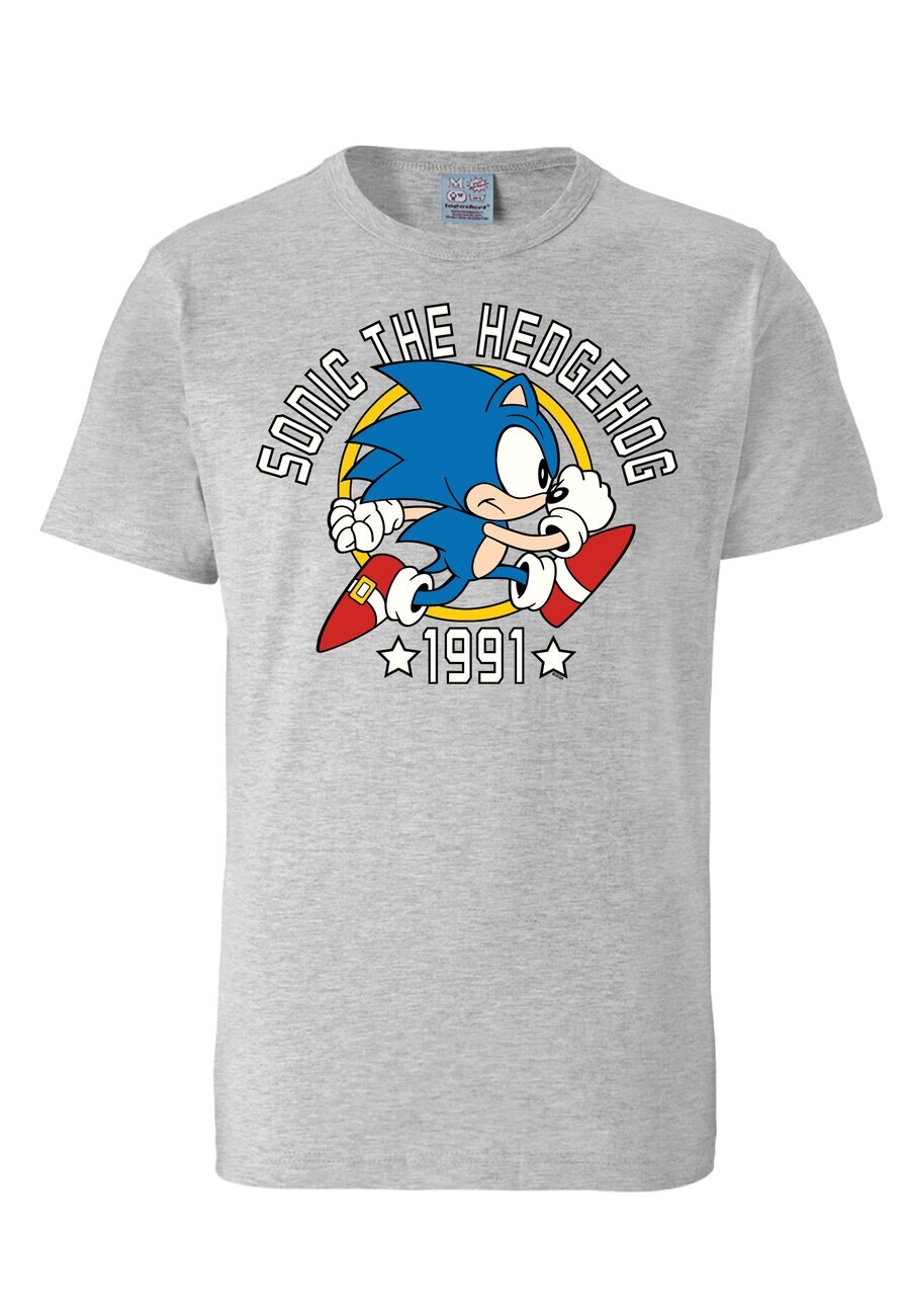 

Футболка LOGOSHIRT Shirt Sonic The Hedgehog - 1991, серый