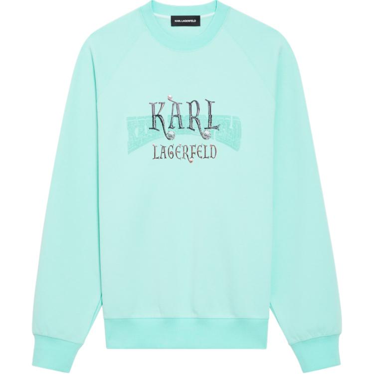 

Свитшот Unisex KARL LAGERFELD/Karl Lagerfeld Jeans, синий/зеленый