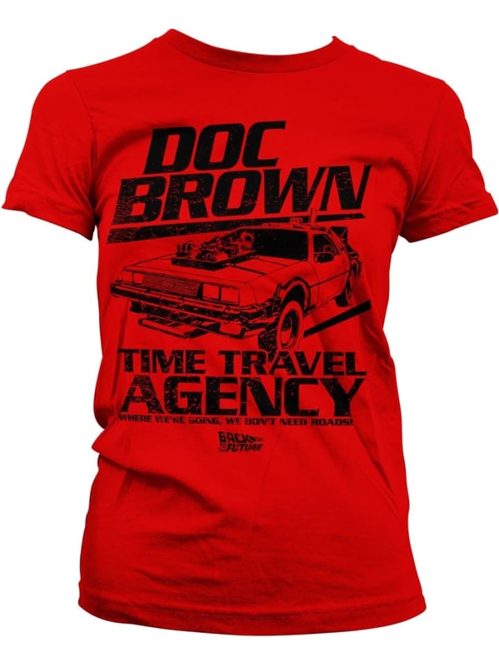 

Back To The Future Красная футболка, Красный, Back To The Future Красная футболка