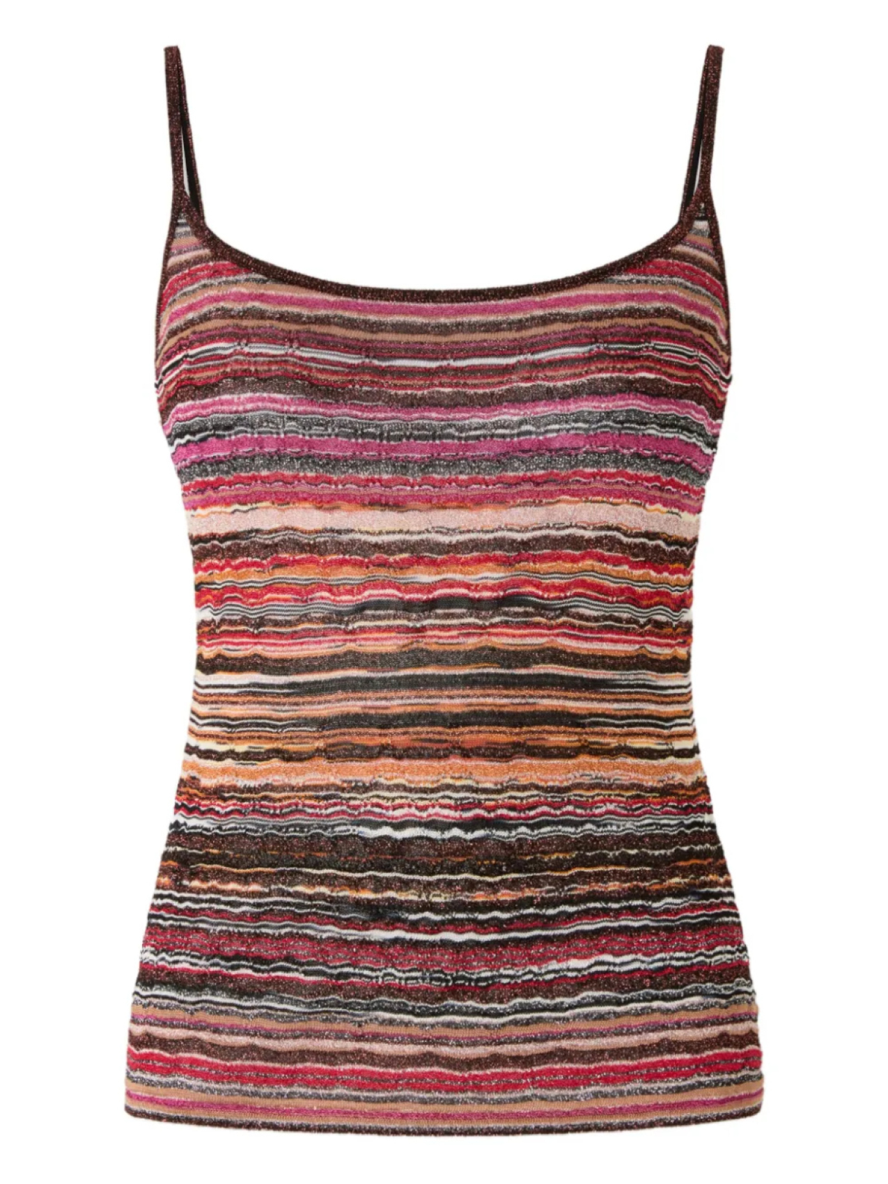 

Полосатая майка Missoni, черный