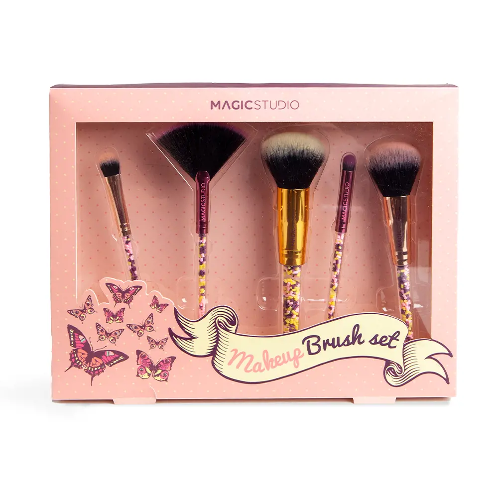

Кисть для лица Pin up makeup brush lote Magic Studio, 5 шт.