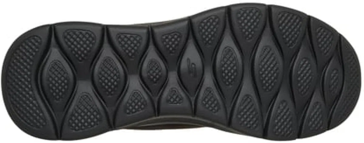 Мужские кроссовки Skechers Slip Ins Go Walk Flex Trainers, Black Textile — фото 2