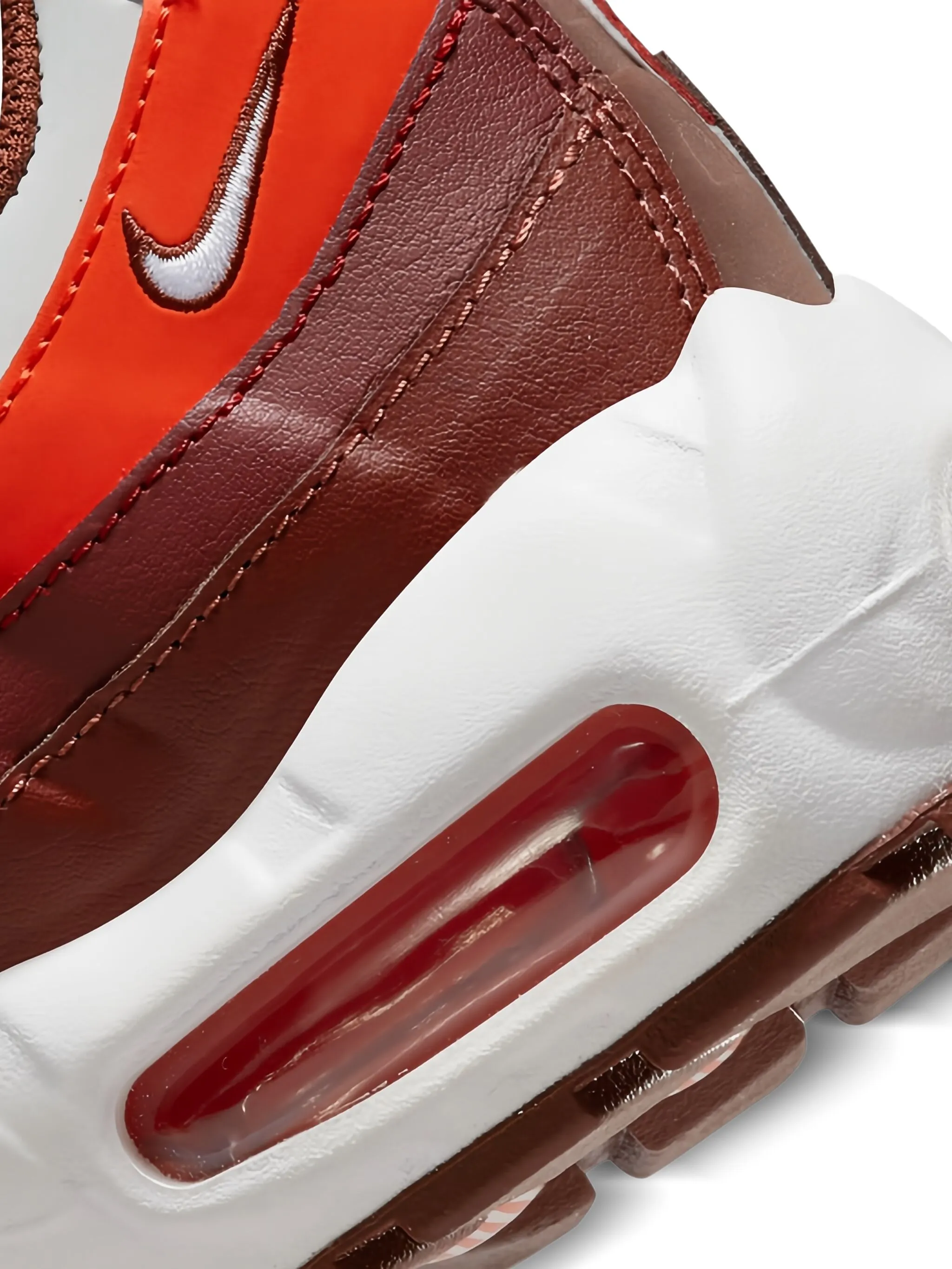 Кроссовки Air Max 95 Recraft/Photon Dust/Picante Nike Kids, белый — фото 2