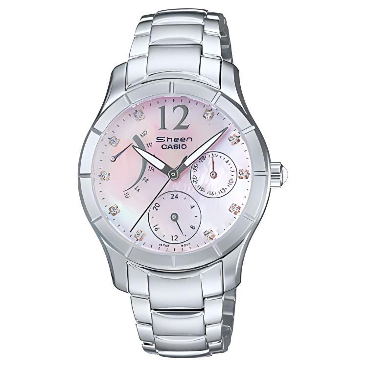 

CASIO Женские розовые часы SHEEN SHN-3014DP-4A