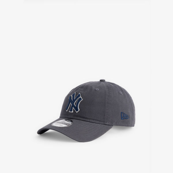 

9Twenty New York Yankees хлопковая твиловая кепка New Era, серый